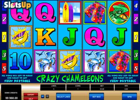 Craxy Chameleons Slot Game 