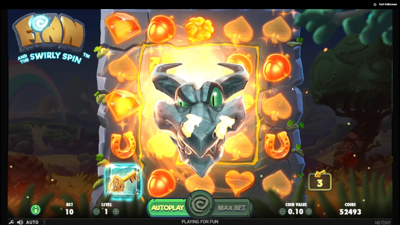 Dragon Destroy - Unleashing the Power in Finn and the Swirly Spin Slot